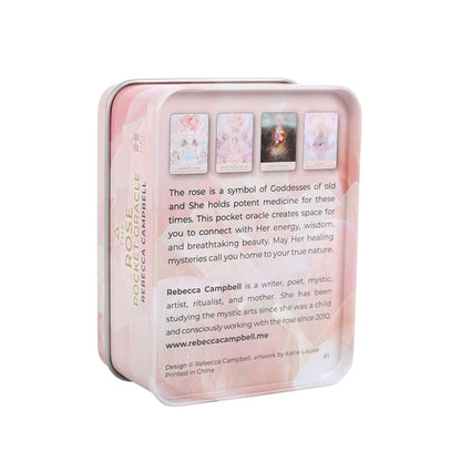 The Rose Pocket Oracle by Rebecca Campbell – 44 Cards & 240-Page Guidebook (Pocket Edition)