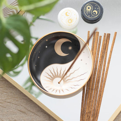 Yin Yang Ritual Incense Holder – Balance & Harmony Stick Burner Dish