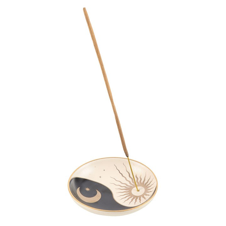 Yin Yang Ritual Incense Holder – Balance & Harmony Stick Burner Dish