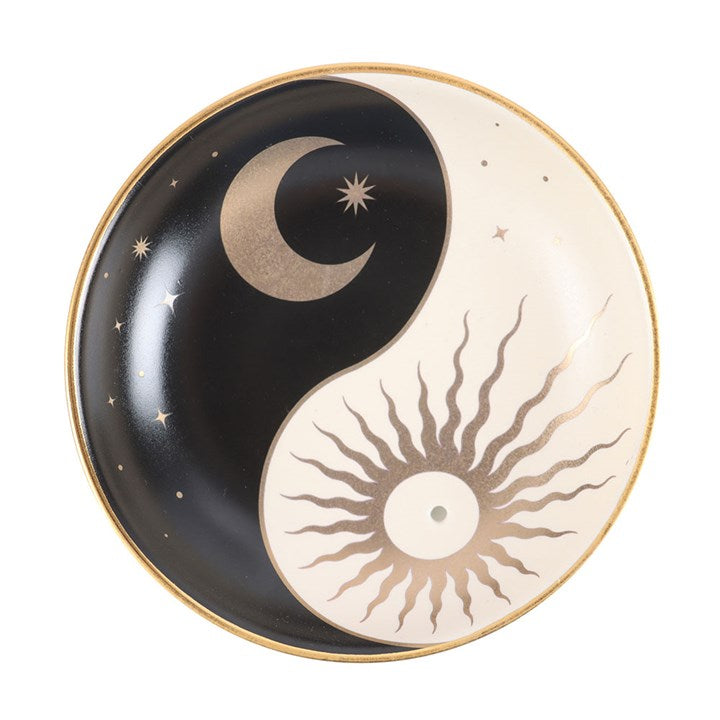 Yin Yang Ritual Incense Holder – Balance & Harmony Stick Burner Dish