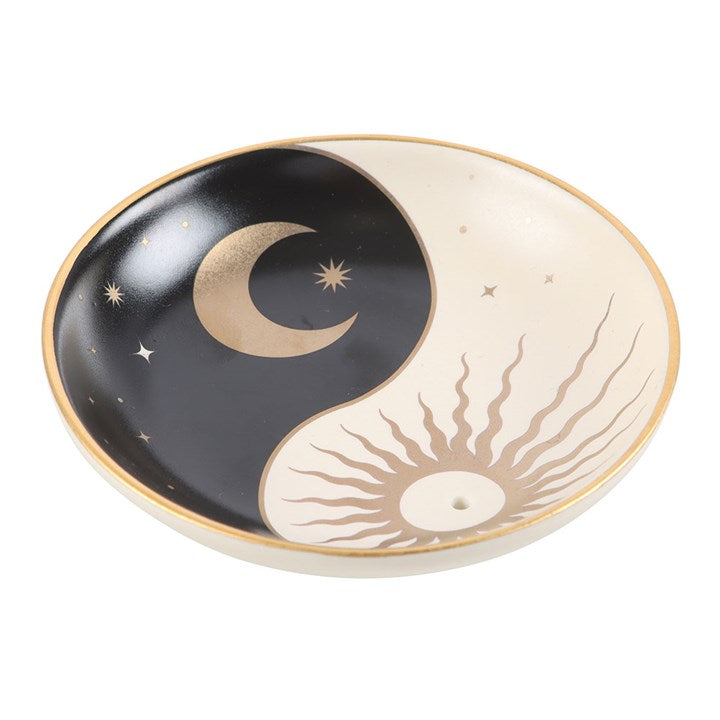 Yin Yang Ritual Incense Holder – Balance & Harmony Stick Burner Dish