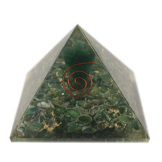 Large Orgonite Pyramid 70mm – Angel Protection & Healing Energy