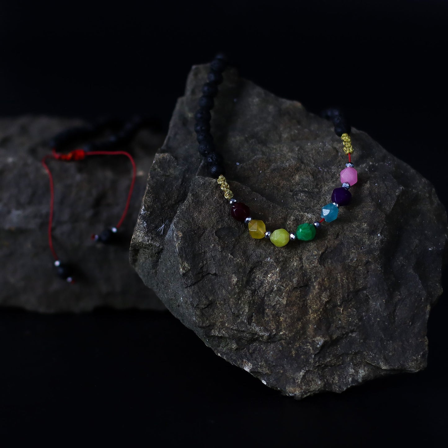 Volcano Spirit Necklace – Emotional Healing & Heart Chakra Balance