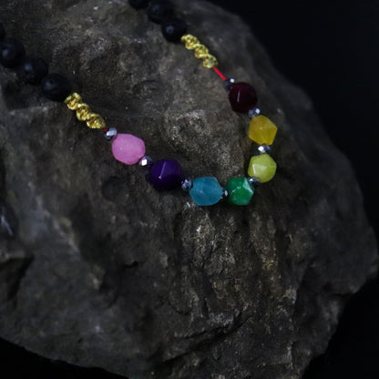 Volcano Spirit Necklace – Emotional Healing & Heart Chakra Balance