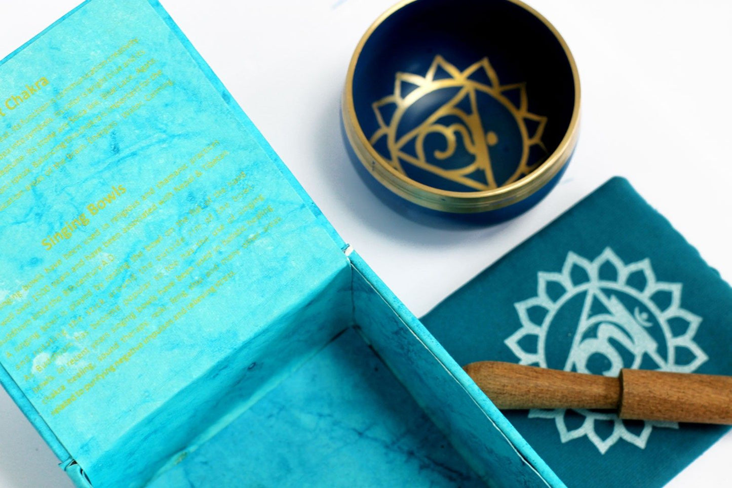 Throat Chakra Singing Bowl – Blue, Lapis Lazuli Energy (Vishuddha)