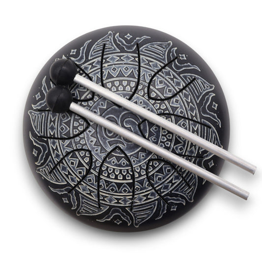 Hapi Drum – Om Mandala Engraved | 16cm | Sacred Sound & Meditative Harmony