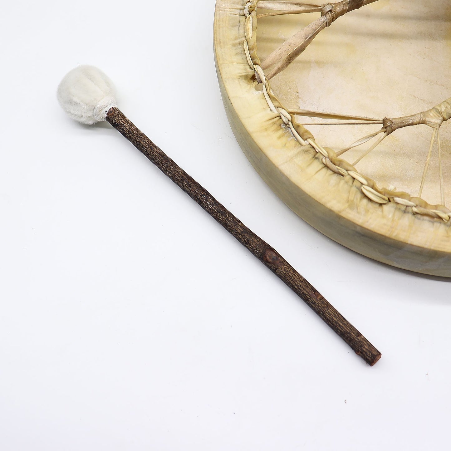 Spirit of the Eagle – Shaman Drum & Stick | Tunable 40cm Sacred Instrument