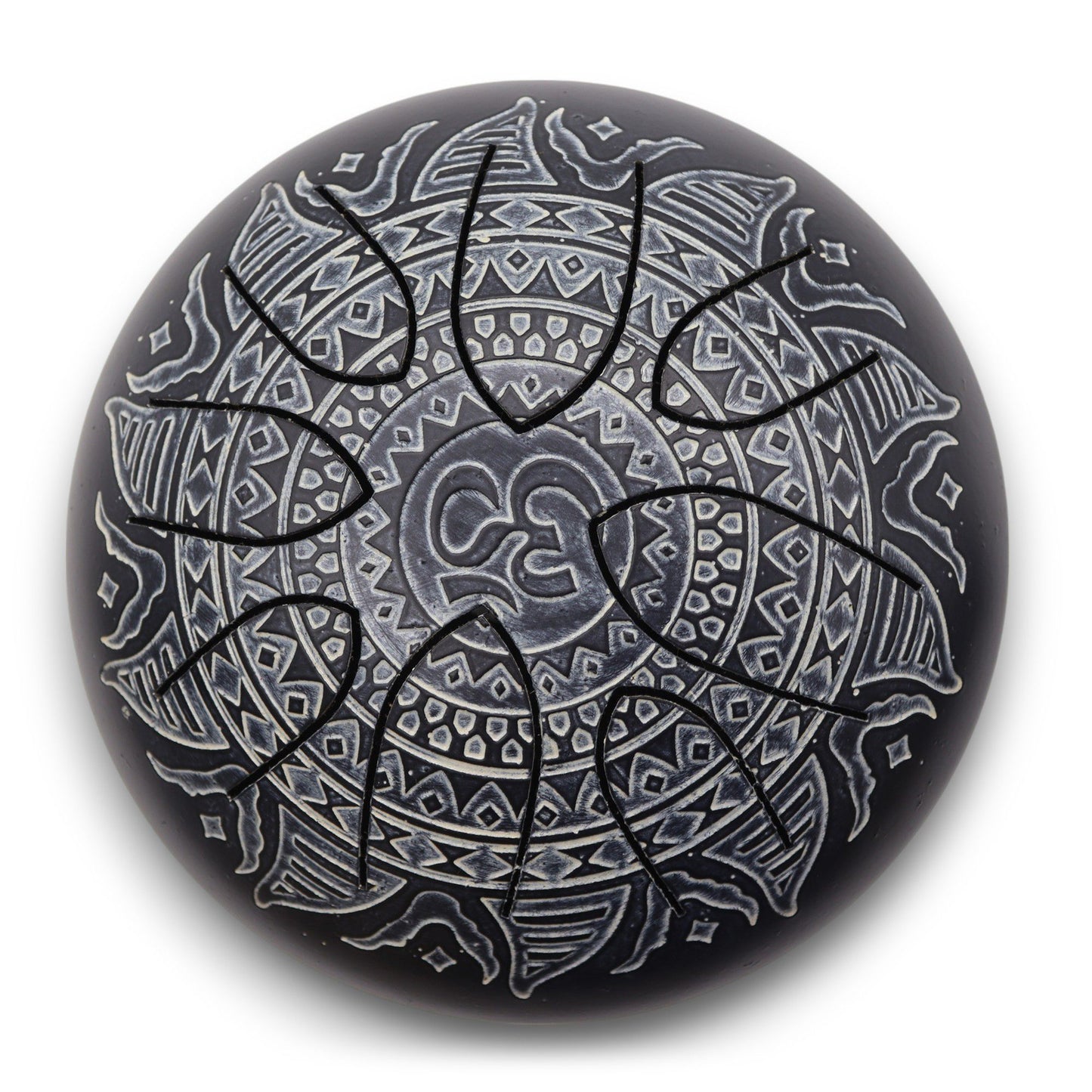 Hapi Drum – Om Mandala Engraved | 16cm | Sacred Sound & Meditative Harmony