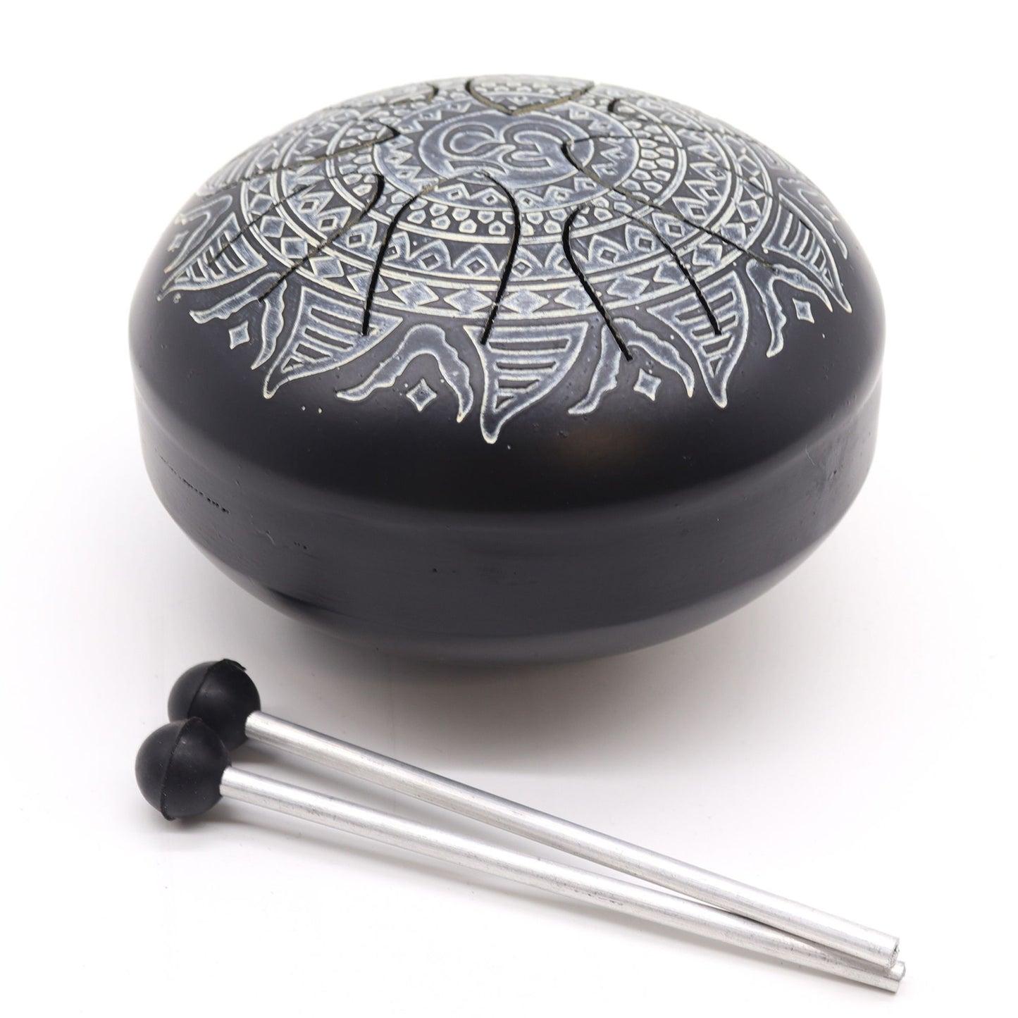 Hapi Drum – Om Mandala Engraved | 16cm | Sacred Sound & Meditative Harmony
