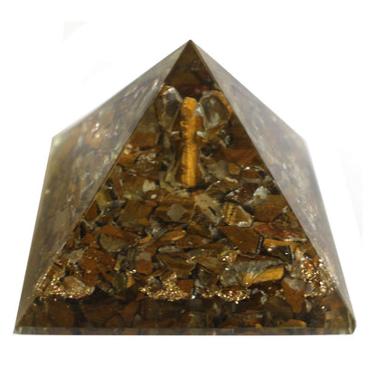 Large Orgonite Pyramid 70mm – Angel Protection & Healing Energy