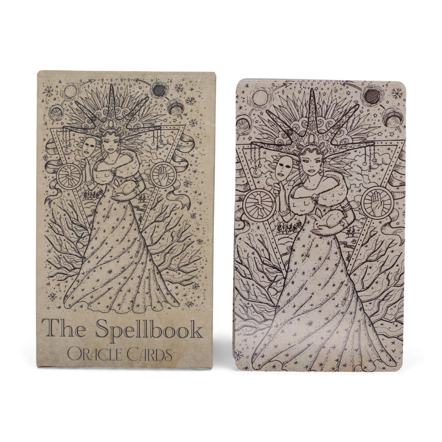 The Spellbook Oracle Cards – Witchcraft Divination Deck