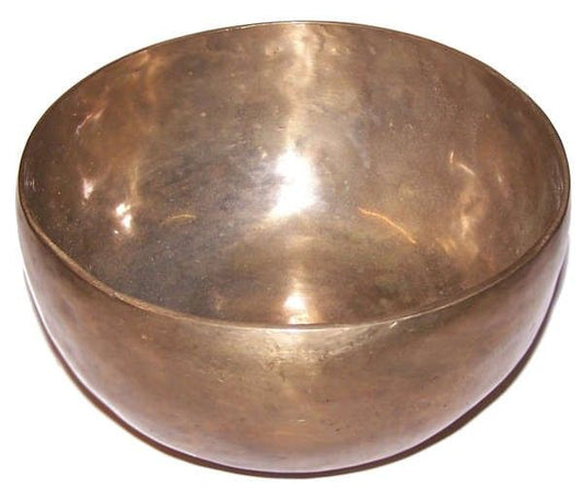 Handmade Brass Singing Bowl – 16 cm Hand-Hammered Meditation & Sound Healing Bowl