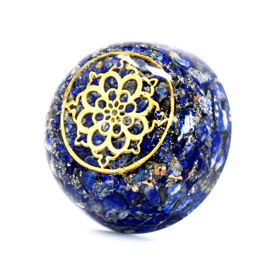 Orgonite Desk Power Pack – Lapis Dome