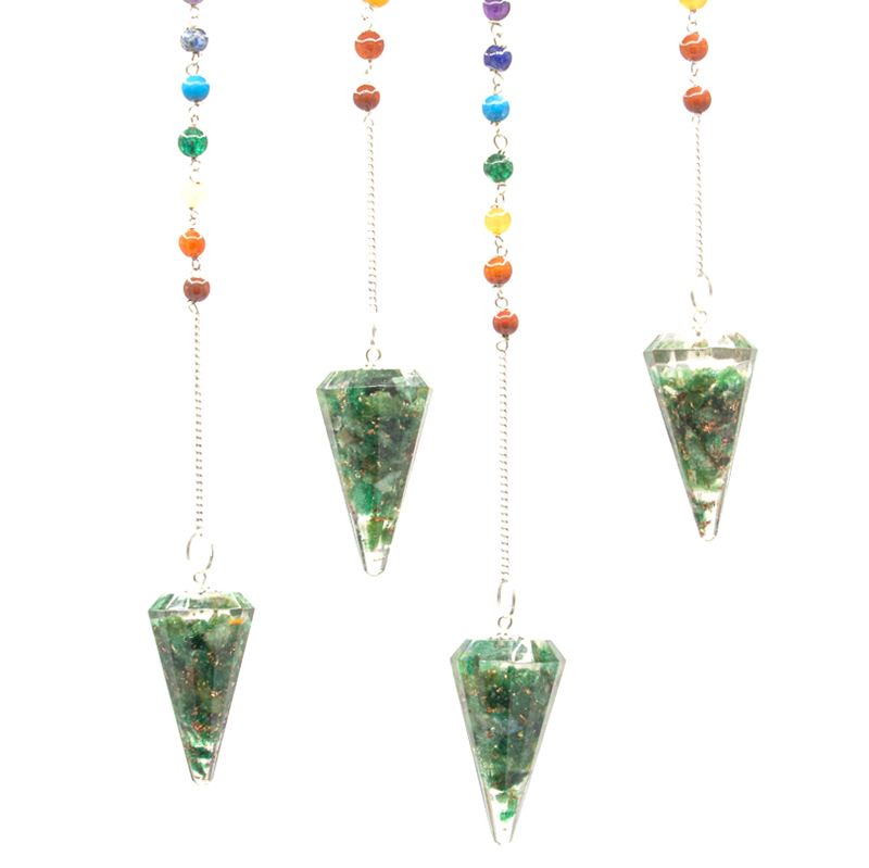 Orgonite Pendulum – Green Aventurine