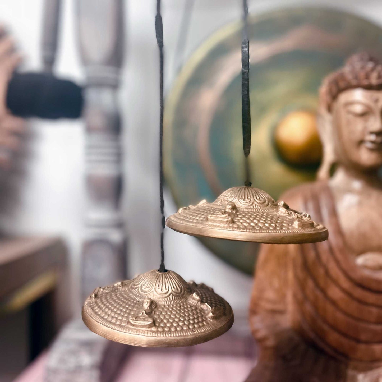 Tibetan Tingsha – Seven Chakra Design