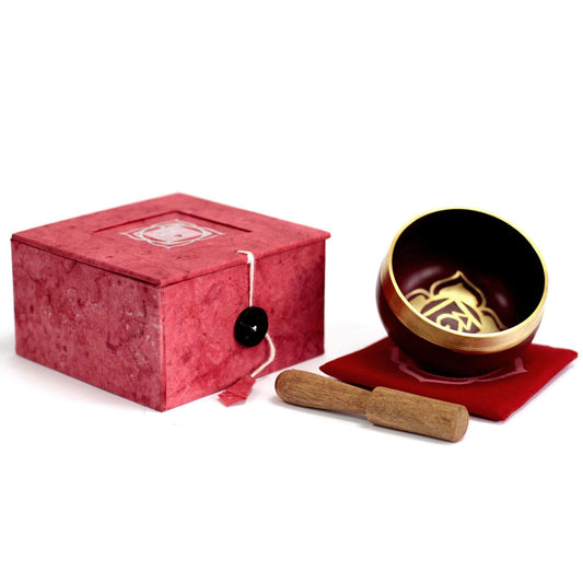 Root Chakra Singing Bowl – Red, Garnet Energy (Muladhara)