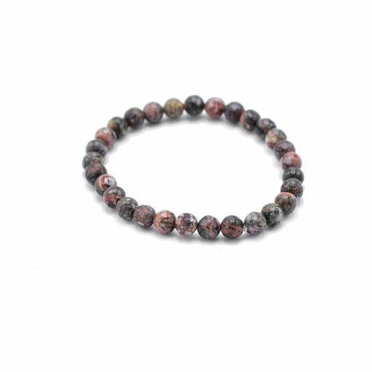 Leopard Skin Jasper Gemstone Bracelet