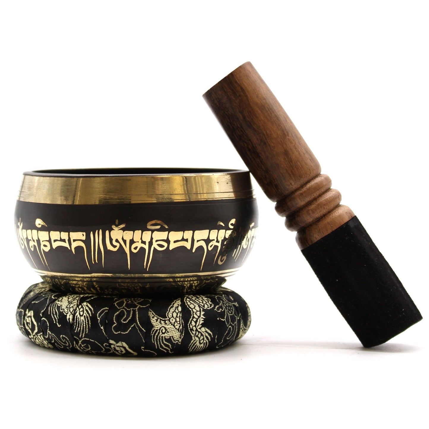 Lotus Flower Singing Bowl Set – 659Hz Sound Healing with Mallet, Cushion & Case