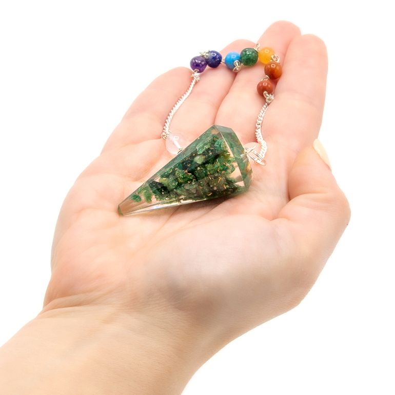 Orgonite Pendulum – Green Aventurine