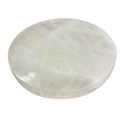 Selenite Charging Plate – 10cm Round