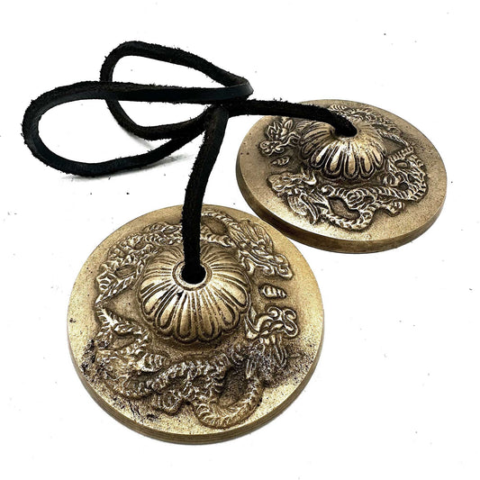 Tibetan Tingsha – Dragon Design (Approx. 7.4cm)