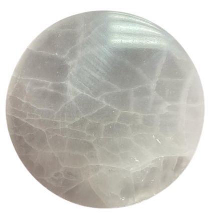 Selenite Charging Plate – 10cm Round