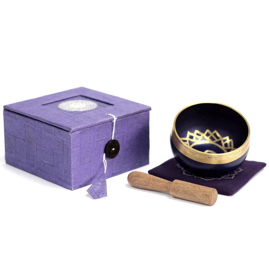 Crown Chakra Singing Bowl – Violet, Amethyst Energy (Sahasrara)