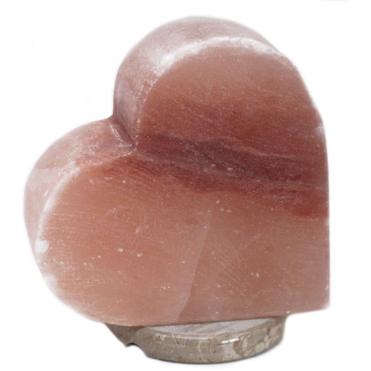 Crafted Heart Himalayan Salt Lamp – Natural Ioniser & Purifier
