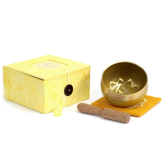 Solar Plexus Chakra Singing Bowl – Yellow, Citrine Energy (Manipura)