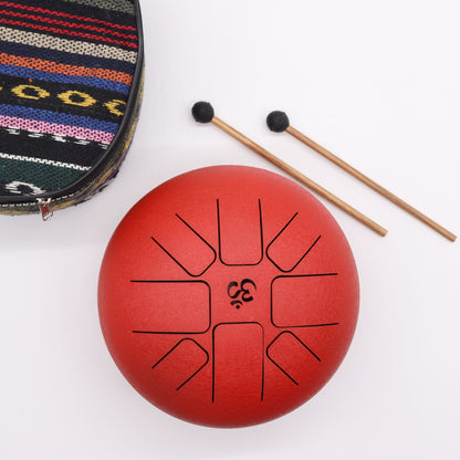 Medium Hapi Drum Om – Red (22x16cm)