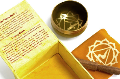 Solar Plexus Chakra Singing Bowl – Yellow, Citrine Energy (Manipura)