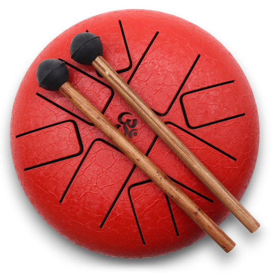 Medium Hapi Drum Om – Red (22x16cm)
