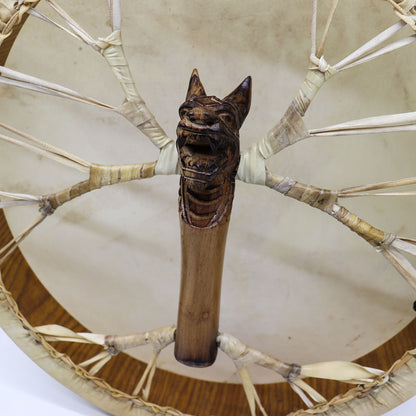 Spirit of the Dragon Shaman Drum – 40cm | Tunable Ritual & Sound Healing Drum