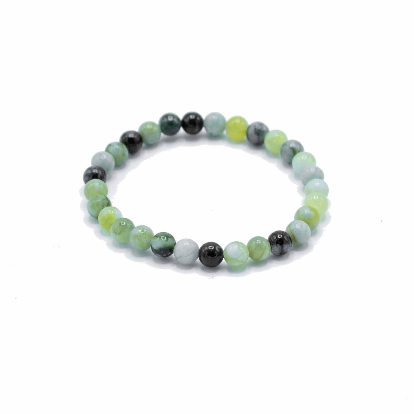 Olive Jade Gemstone Bracelet