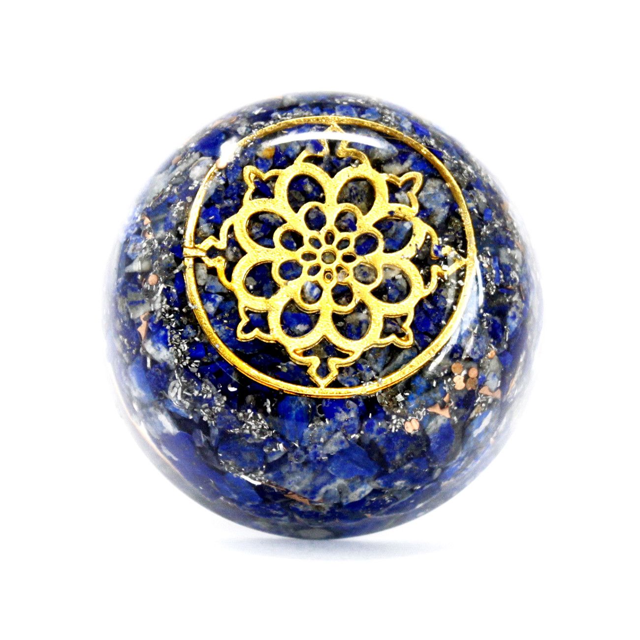 Orgonite Desk Power Pack – Lapis Dome