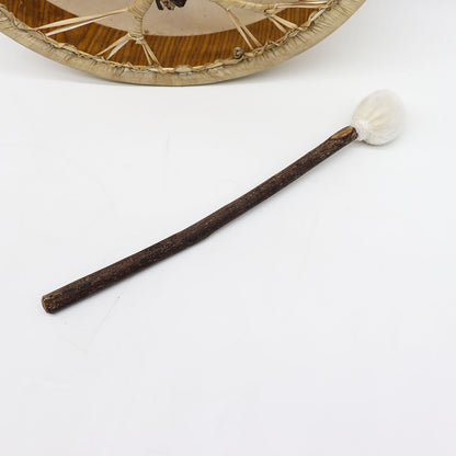 Spirit of the Bear – Shaman Drum & Stick | Tunable 40cm Ritual Instrument