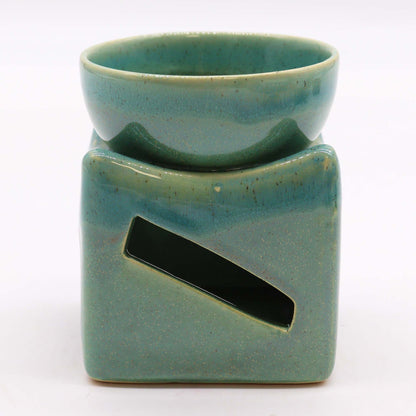 Lucky Coin Large Oil Burner – Jade | Prosperity, Protection & Positive Energy