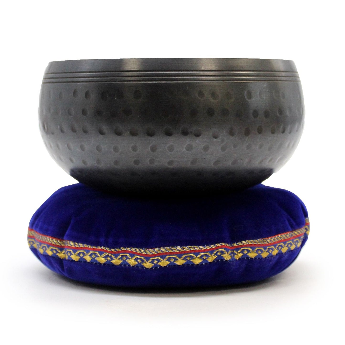 Medium Meditation Singing Bowl – 15cm Handcrafted Brass Sound Healing Bowl with Striker