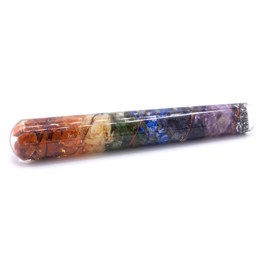 Orgonite Chakra & Copper Healing Wand – 140 x 30mm