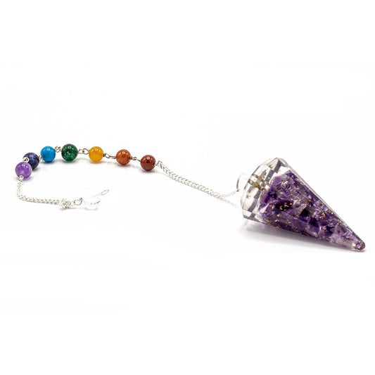 Orgonite Pendulum – Amethyst
