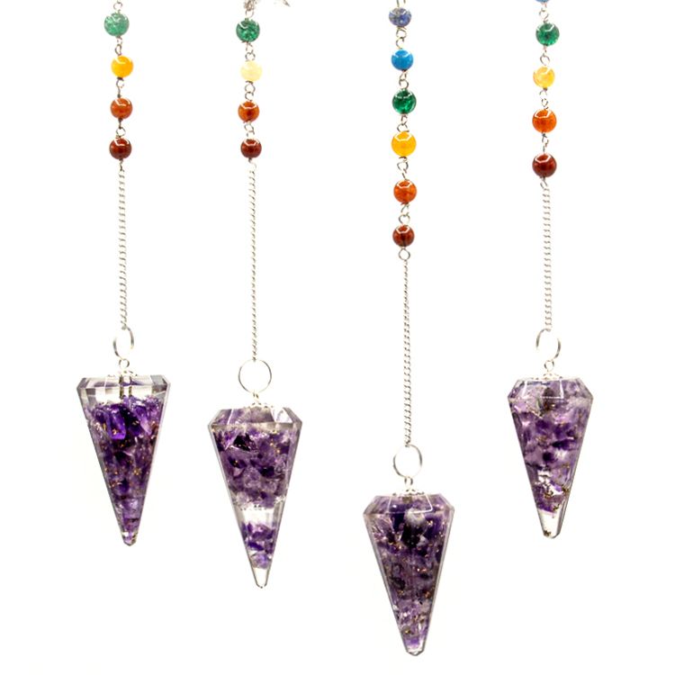 Orgonite Pendulum – Amethyst