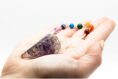 Orgonite Pendulum – Amethyst