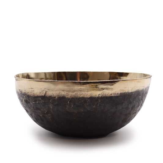 Extra Large Chaken Handmade Singing Bowl – 21 cm Hand-Hammered Brass Meditation Bowl (1200 g)