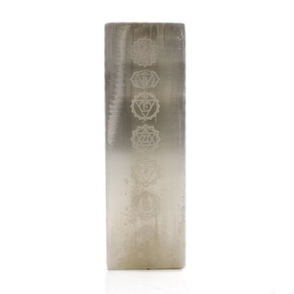 Selenite Chakra Lamp 25cm – Natural Crystal Light for Calm & Home Décor