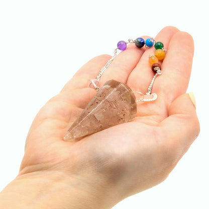 Orgonite Pendulum – Rose Quartz Energy & Love