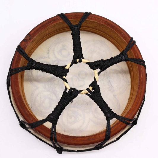 Chakra Shamanic Drum with Stick – 25cm | Sacred Instrument for Healing & Ritual