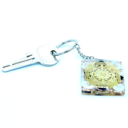 Orgonite Power Keyring – Home Protection with Black Tourmaline
