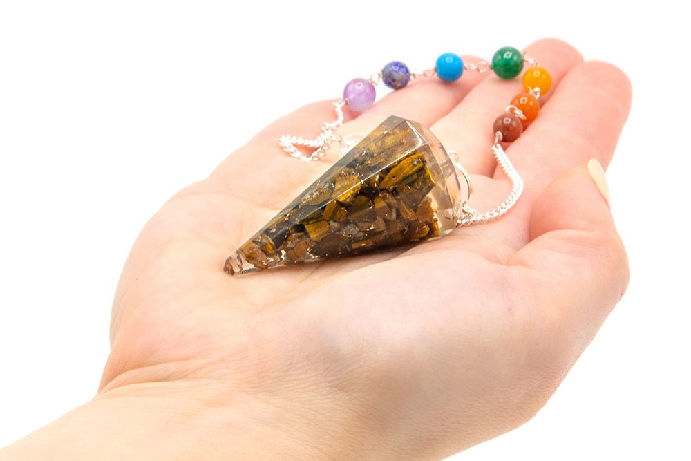 Orgonite Pendulum – Tiger Eye