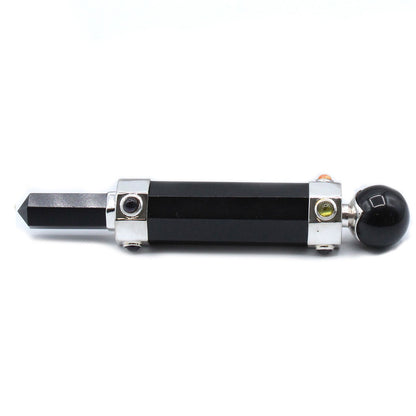 Hexagonal Crystal Healing Wand – 12cm – Black Agate