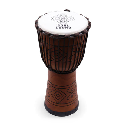 Large Pro Djembe Drum – Soul Sound 50cm (22cm Head)